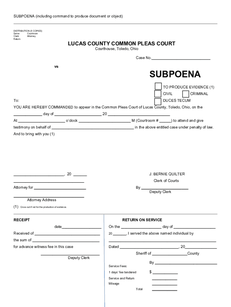  SUBPOENA 2022-2024