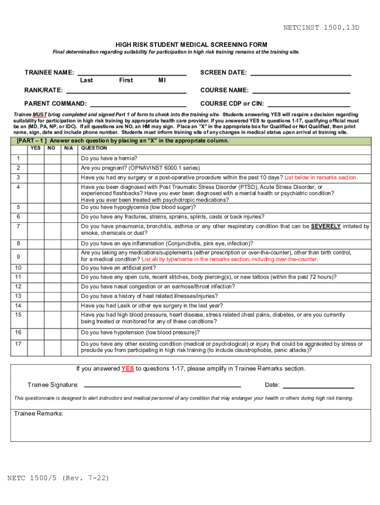 NETCINST 1500 13D NETC 15005 Rev 7 22  Form