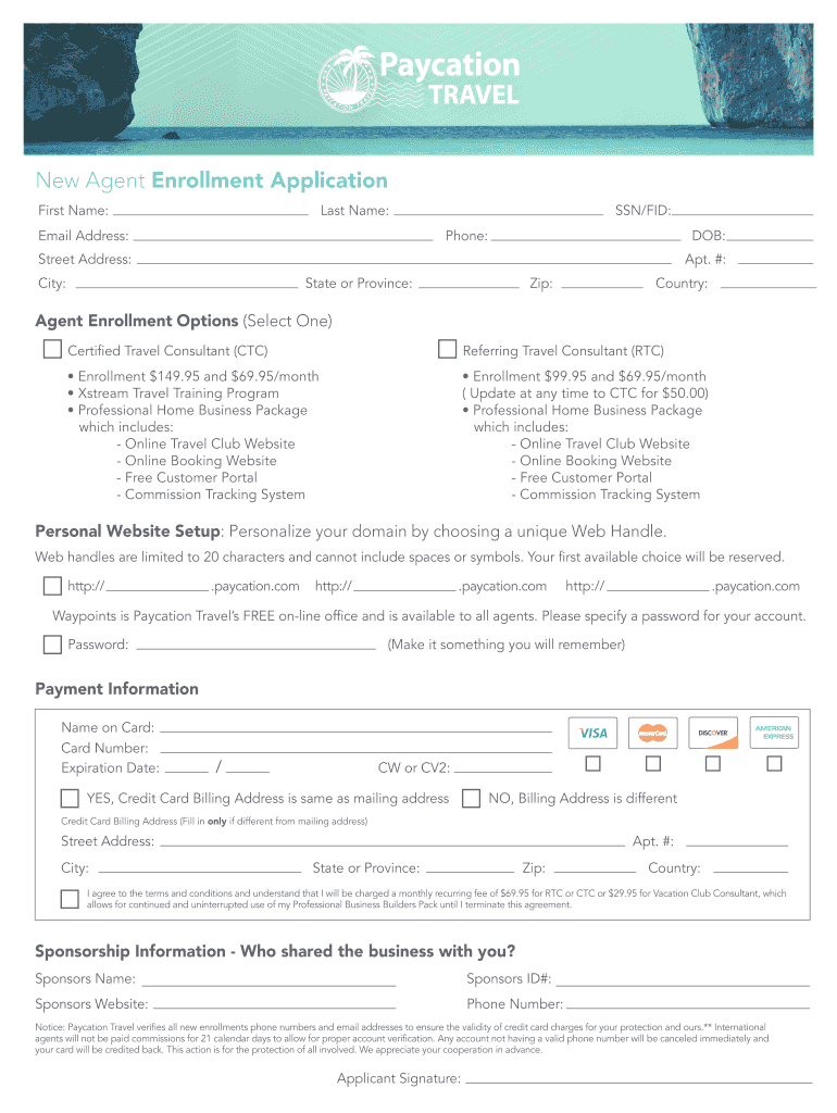 Secure Paycation Com Waypoints  Form