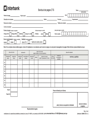 Formato Cts Interbank