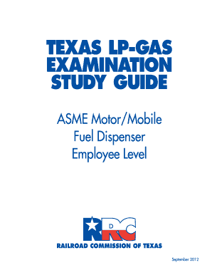 Texas Lp Gas Practice Test  Form