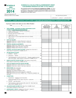 IMPORTANT Complete Worksheets a and B Available at Maine  Form