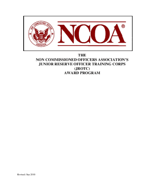 Ncoa Jrotc Award  Form