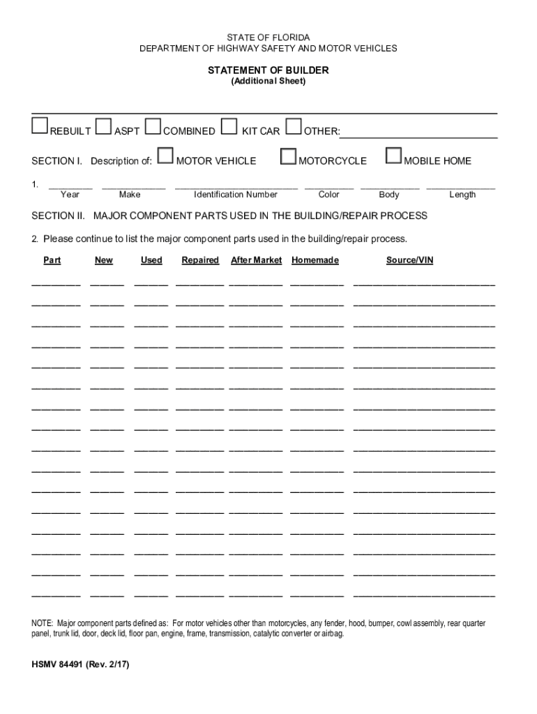  Fillable Form 84490 Florida 2017-2024