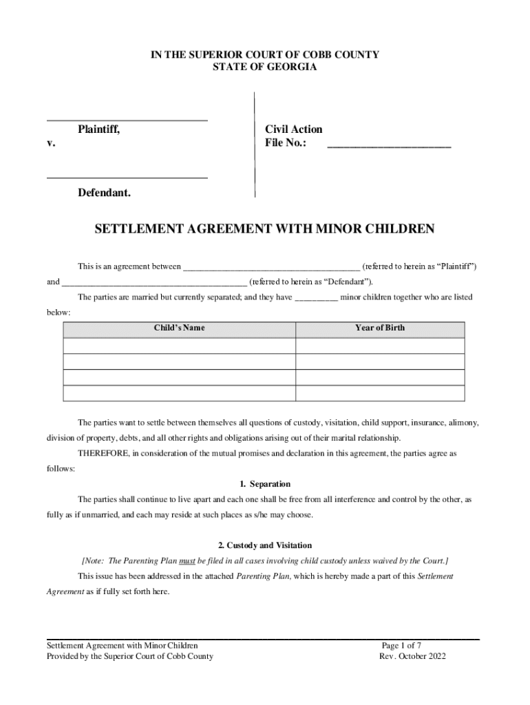 This is an Agreement between Referred to Herein as Plaintiff  Form