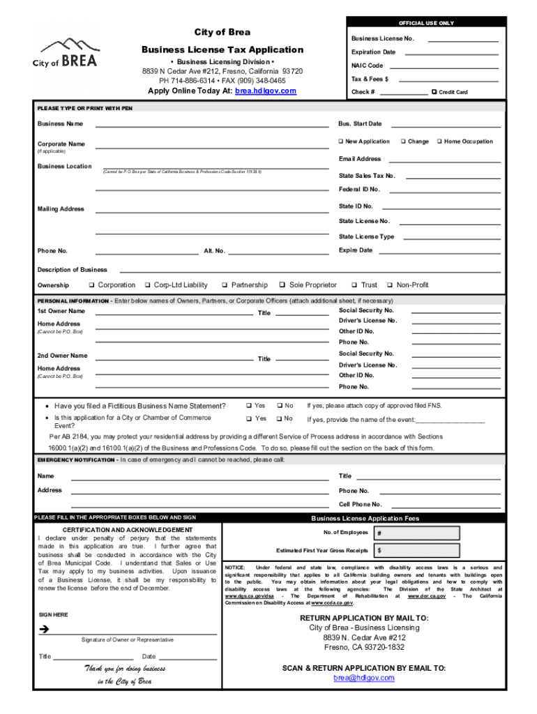 OFFICIAL USE Velocity of Greasiness License No Bu  Form