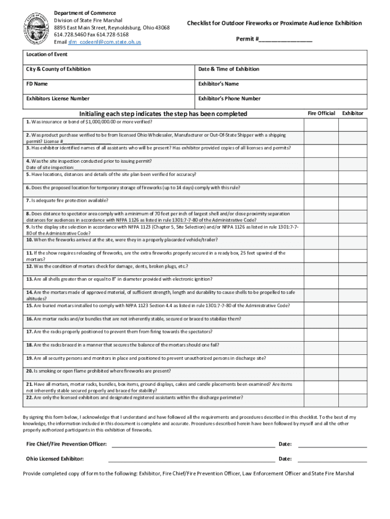 Contact UsOhio Department of Commerce  Form