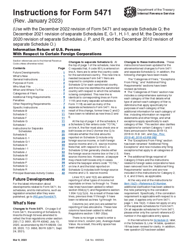  Overview of the Revised Form 5471 IRS Video Portal 2022