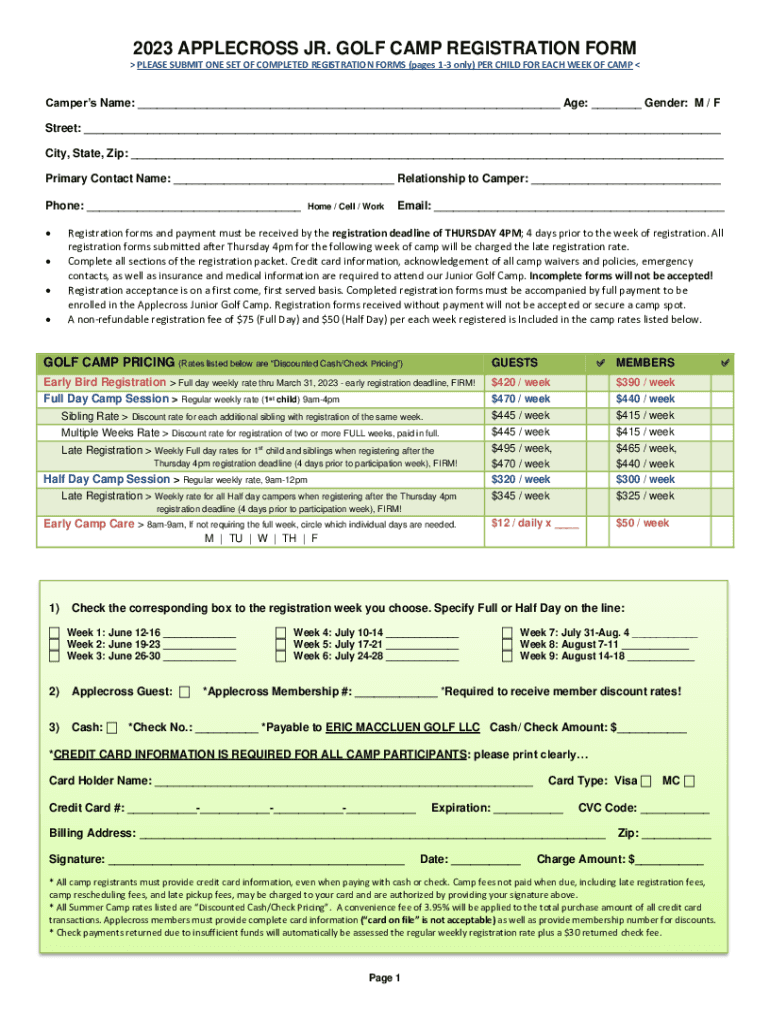 Westchester County Sports Camp Registration is Open  Form