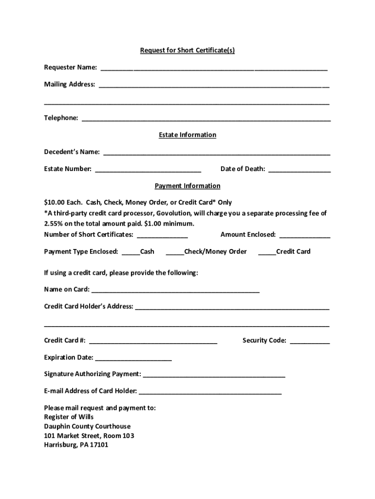  Hudson County Surrogate&#039;s Court Information Sheet 2019-2024