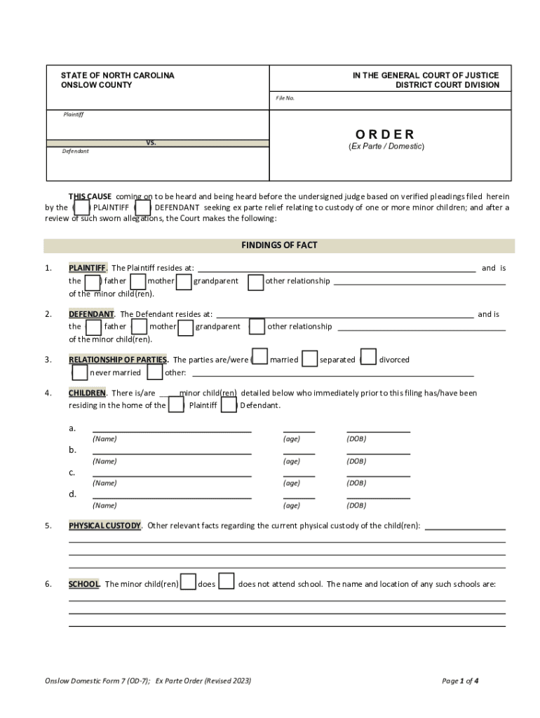 50B 2 Institution of Civil Action; Motion for Emergency Relief  Form