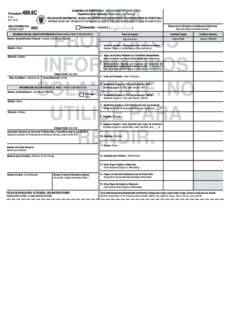  Modelo SC 2907 a Form as 2907 a 2022