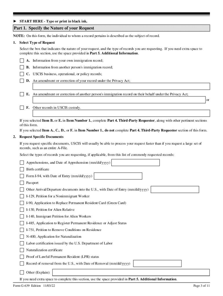 Fillable Foia Request Form Dom of InformationPrivacy 2022-2024