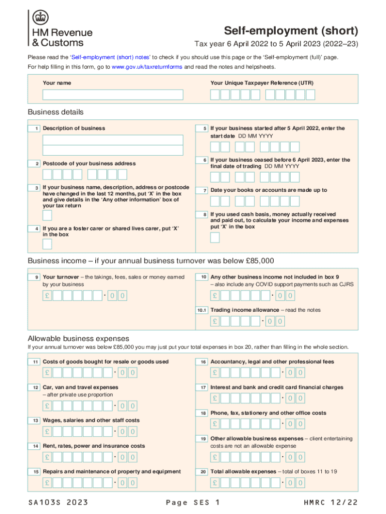  Publications and Forms for the Self Employed 2023-2024