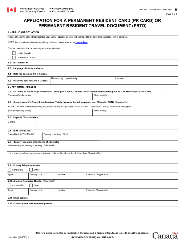  PRTD Validity and Application Permanent Resident Travel 2023