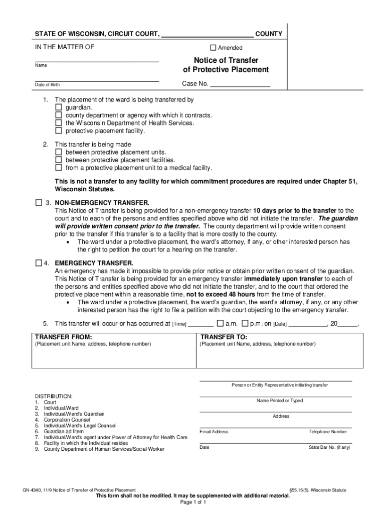 Order on Petition for Review of Conduct of Guardian  Form