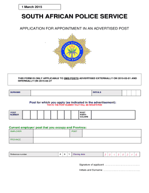 Current Employer and Post that You Occupy  Form