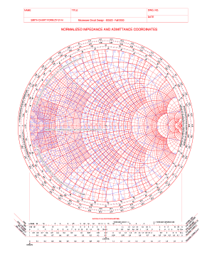 SMITH CHART FORM ZY 01 N