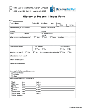 Illness Form