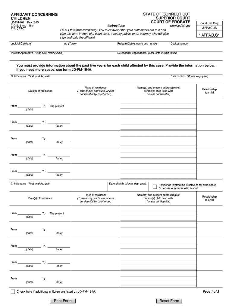 Jd Fm 164  Form