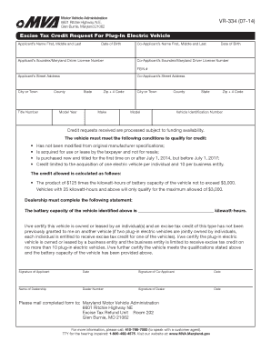  VR 334 07 14 Mva Maryland 2014