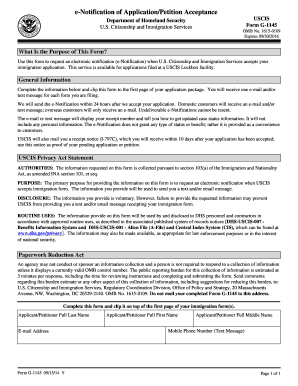 G 1145 Form