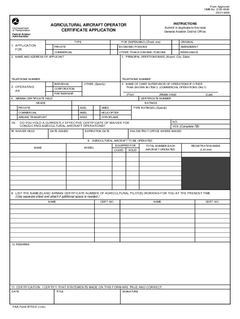 Faa 8710 3  Form