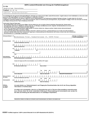 Sepa Lastschriftmandat Muster Ausgef Llt  Form