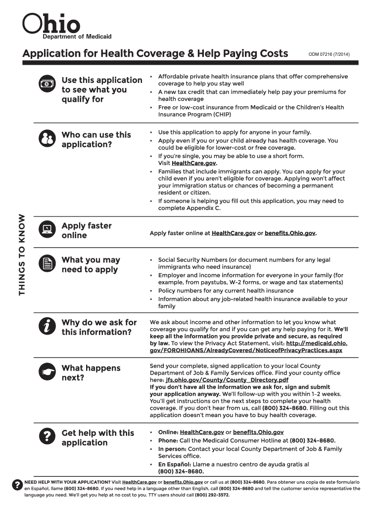  Ohio Medicaid Qit Forms 2014-2024