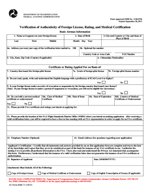  AC Form 8060 71 Faa 2021-2024