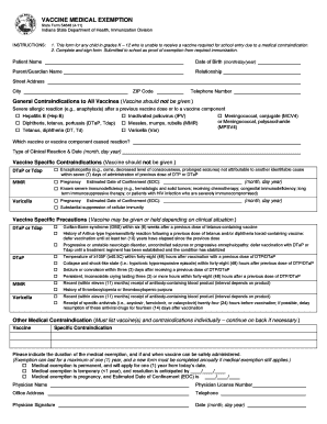 Indiana Religious Vaccine Exemption Form