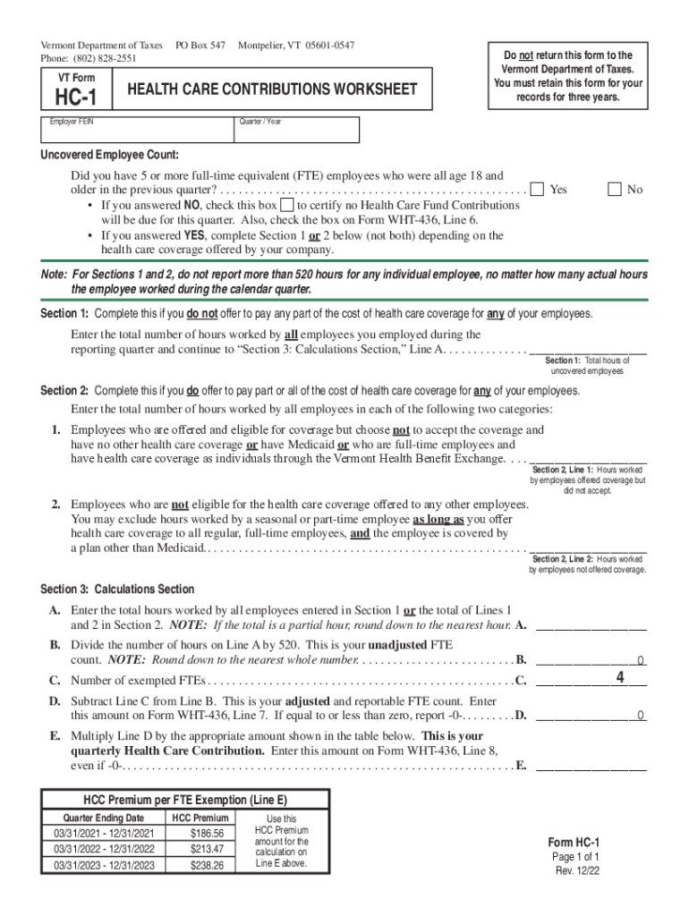 Vermont Payroll Tax Form Information CS Professional Suite
