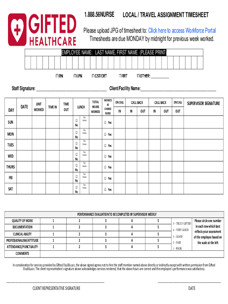 9 Printable Weekly Time Sheets Forms and Templates