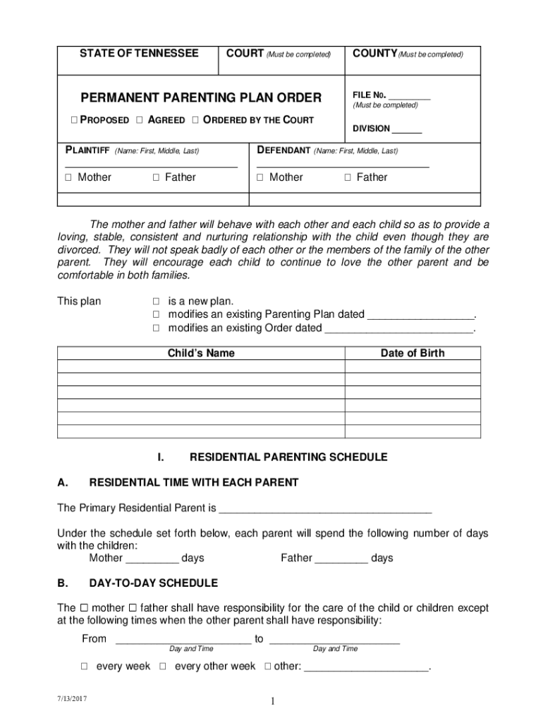  What is an Affidavit of Parentage? 2017-2024