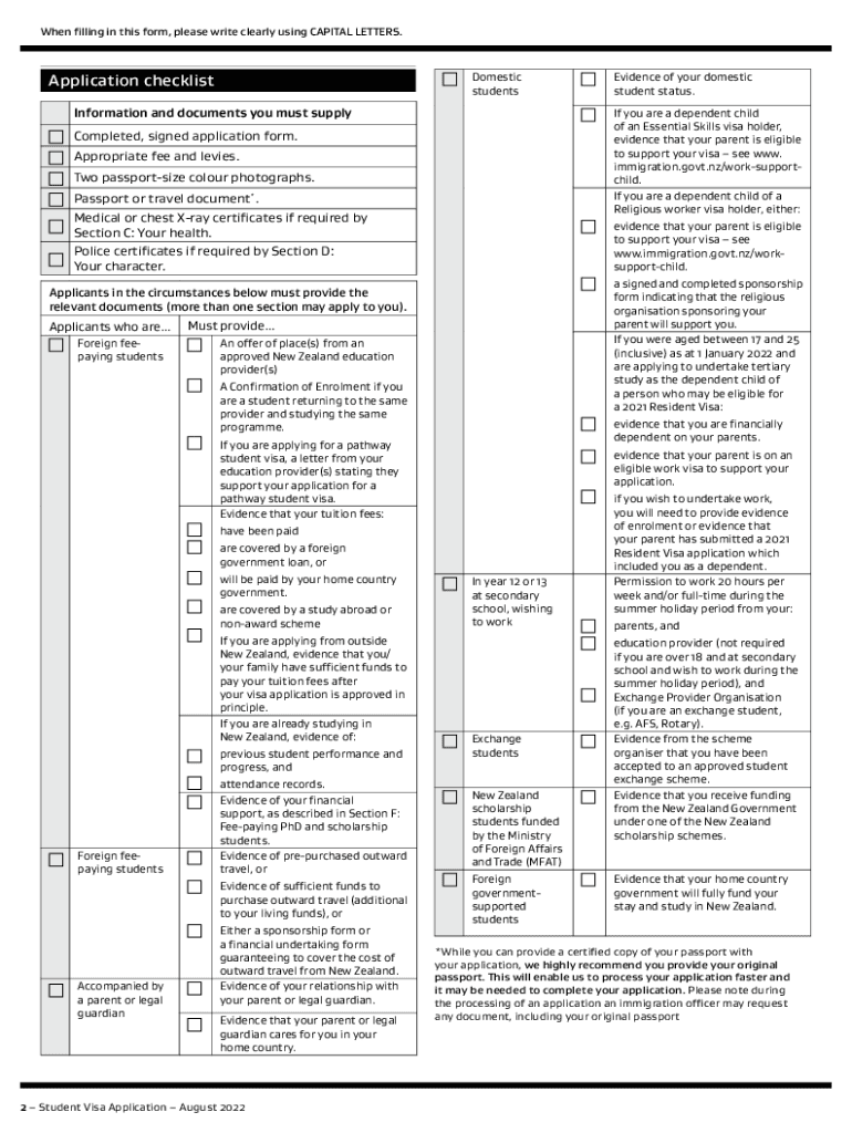  Form NZ INZ 1198 Fill Online, Printable, Fillable 2022-2024