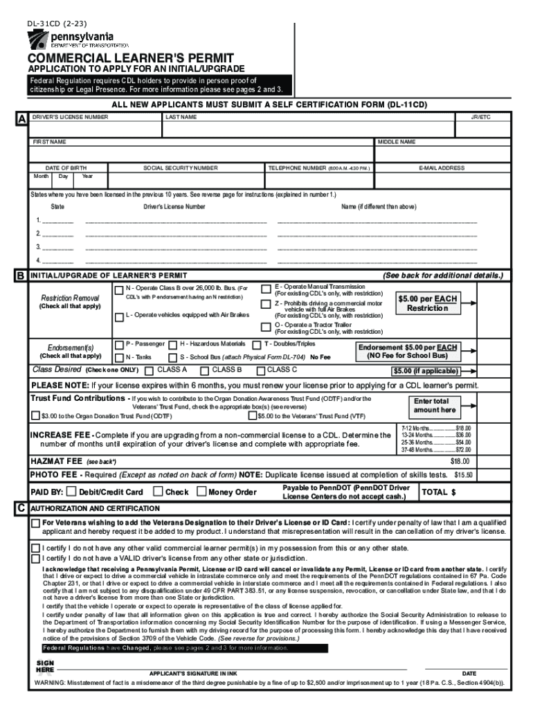  If an Applicant Held a Commercial Learner&#039;s Permit CLP 2023-2024