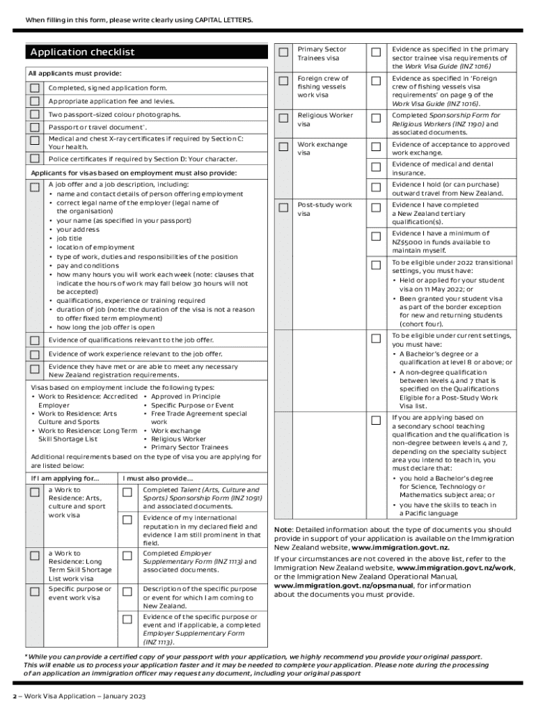  Working in the United States 2023-2024