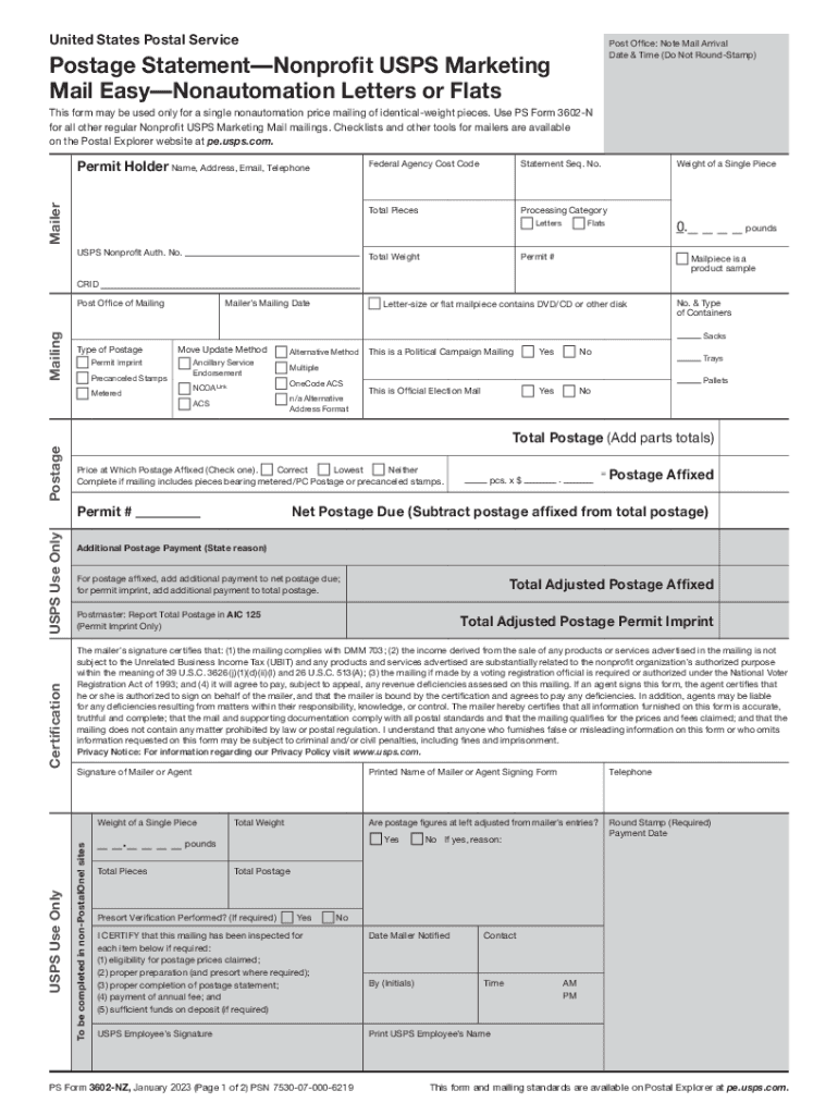  USPSPS3602 NZ Template Txt 2023-2024