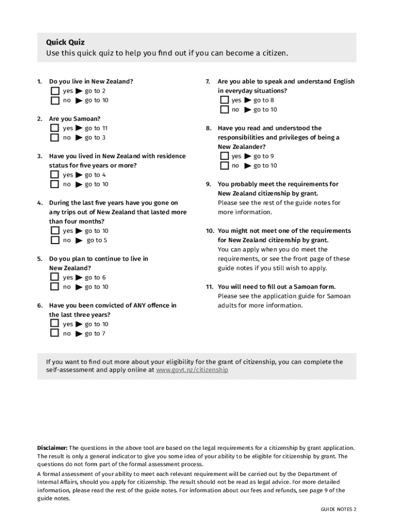  Application for NZ Citizenship AdultPDFOath of Office 2023-2024