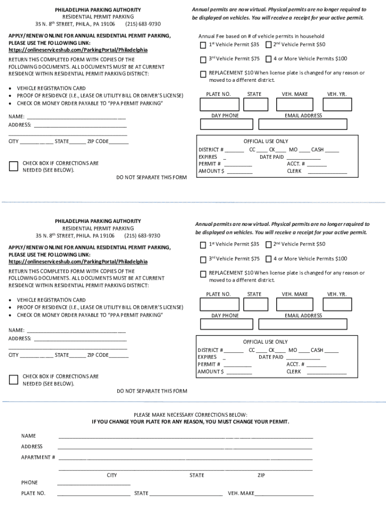  Apply for a Residential Parking PermitServices 2022-2024