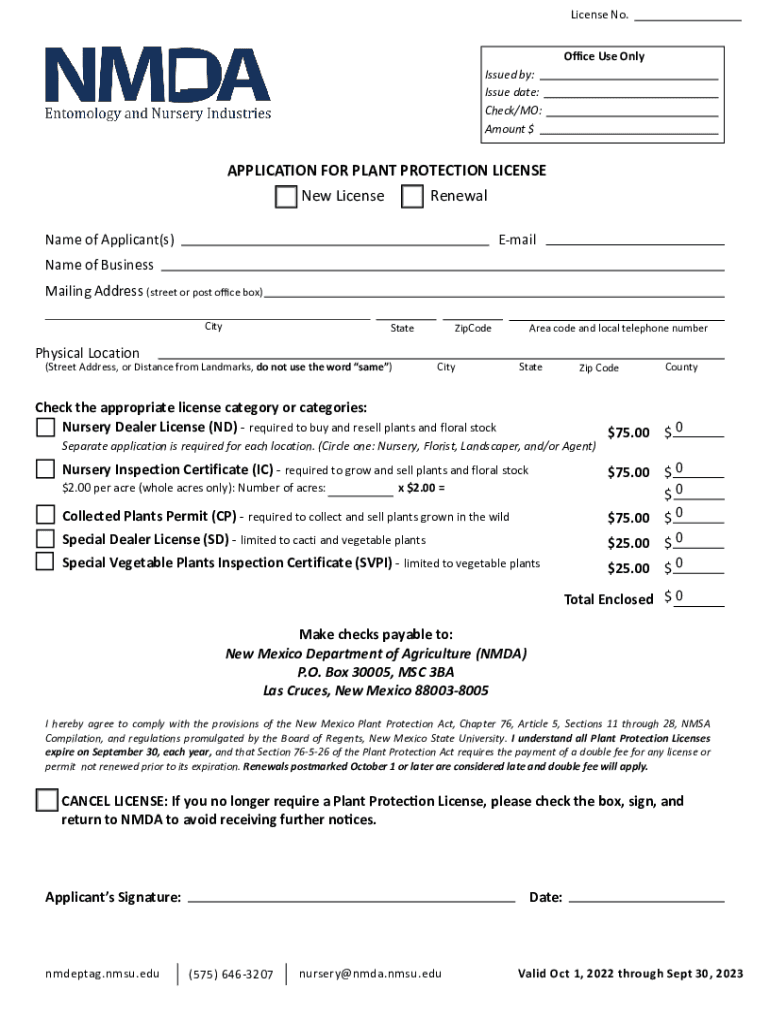 FARMERS MARKET INSPECTION CERTIFICATE New  Form