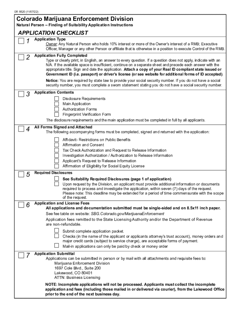  Suitability Application 2014