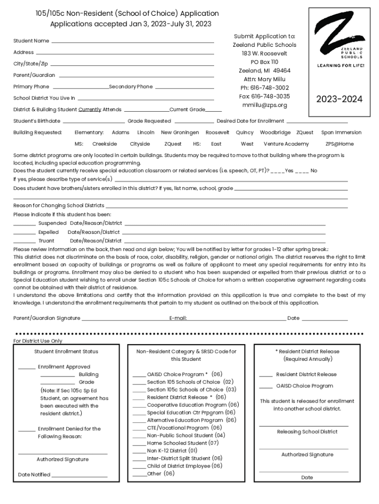 Harnett County Schools Student Transfer &amp;amp; Enrollment  Form