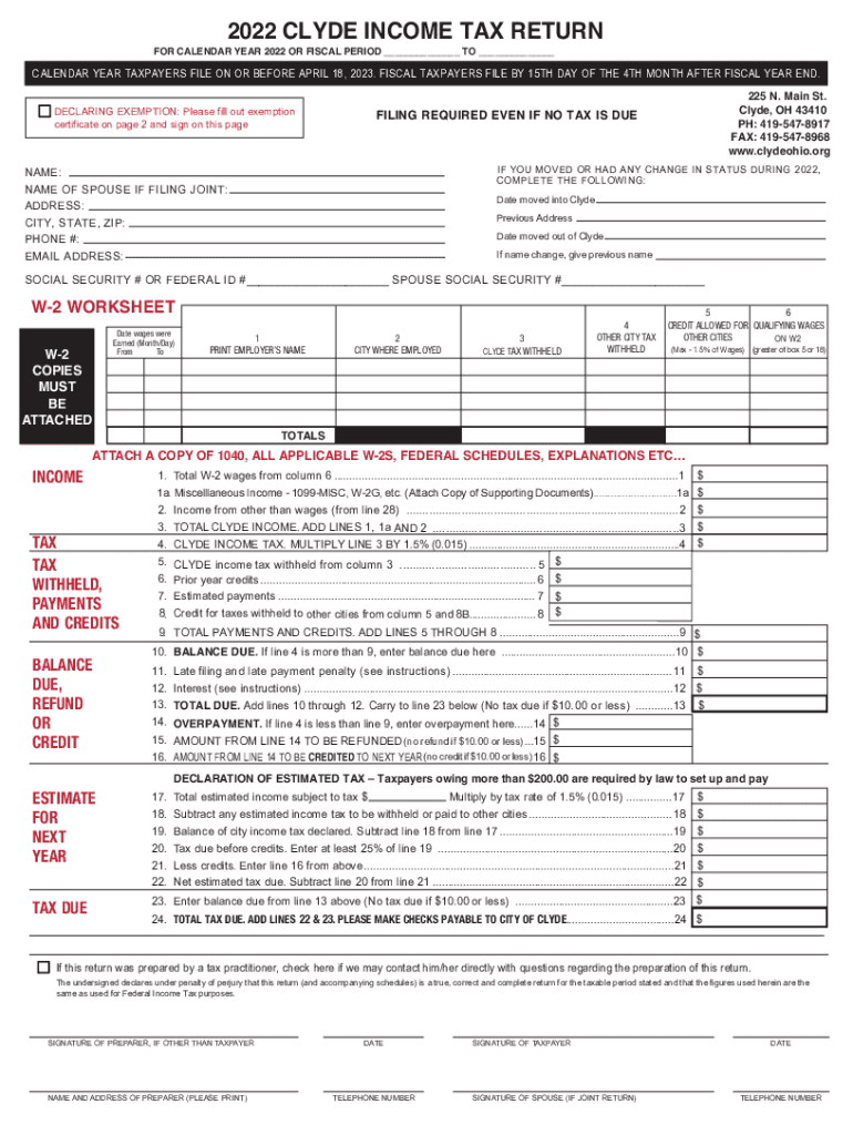  Pennsylvania Income Tax Return PA 40 2023