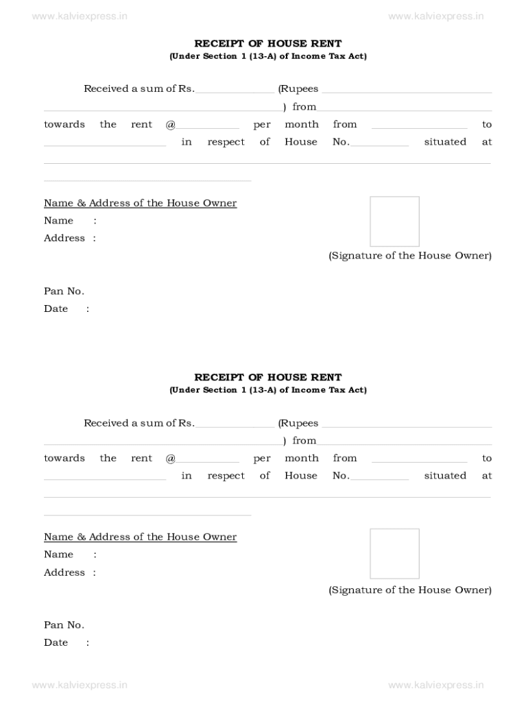 Format of Deceleration of Income Tax Deduction Claimed