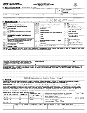 Medical Certification Form R 323