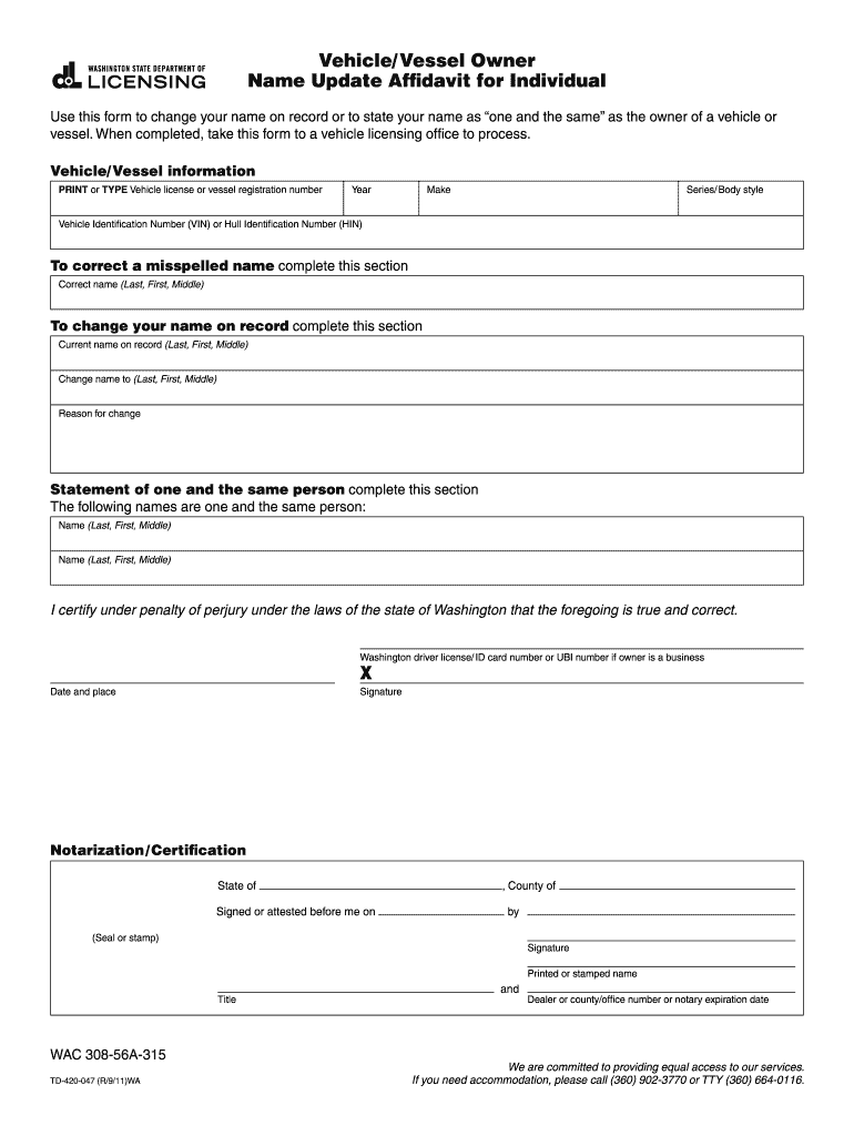  Vessel Owner  Dol Wa 2011