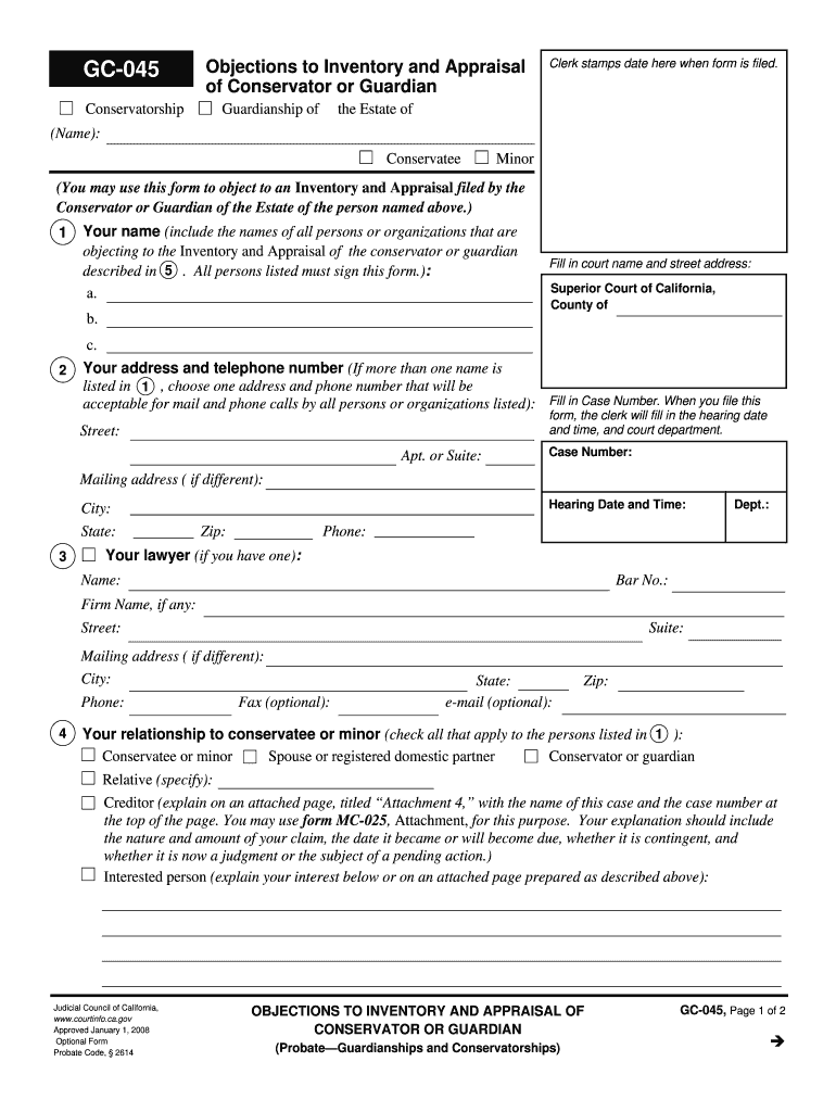 Gc 045  Form