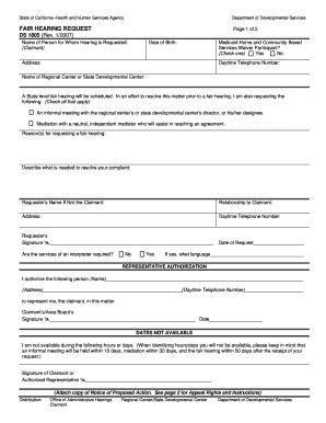 Ds 1805  Form