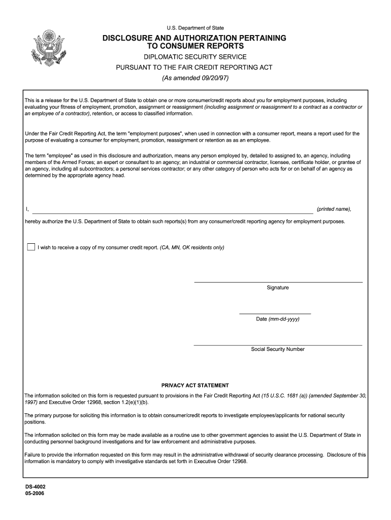 4002 Form